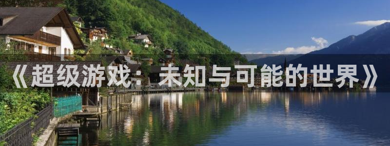 优贝娱乐平台官网登录：《超级游戏：未知与可能的世界》